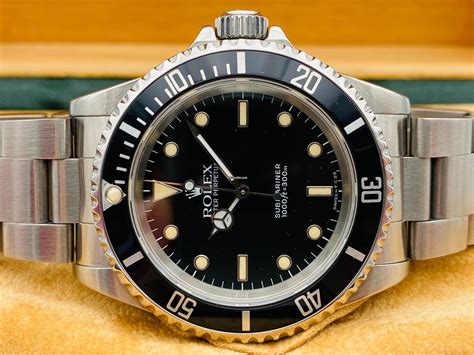 rolex submariner no data usato|used rolex submariner for sale.